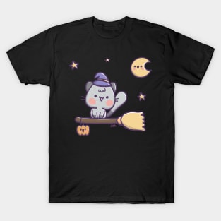 Cute Hallocat T-Shirt